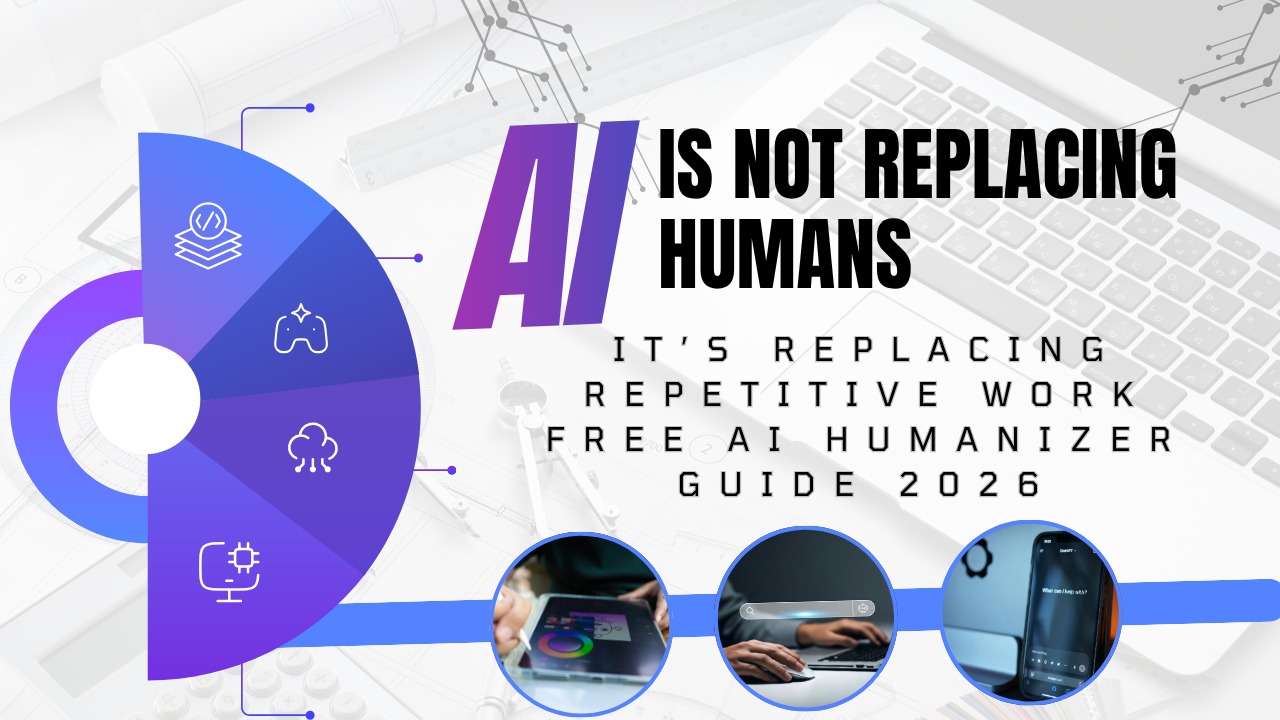 AI Is Not Replacing Humans. It’s Replacing Repetitive Work | Free AI Humanizer Guide 2026